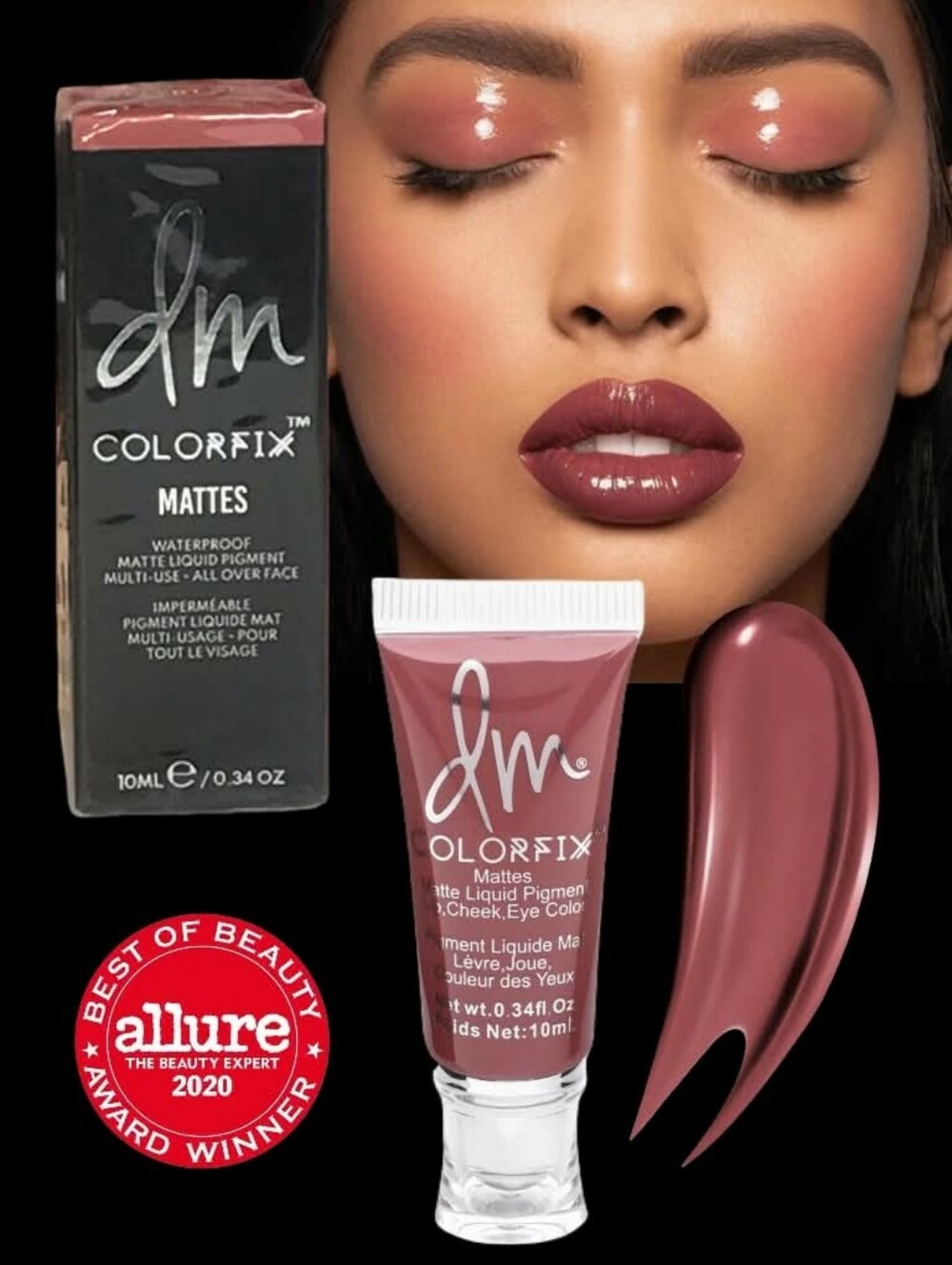 Danessa Myricks ColorFix Mattes Waterproof Matte Liquid Pigment Desert Rose BNIB